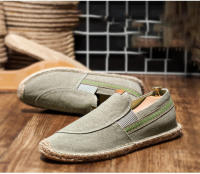 Ropa de verano de pescador de lona para hombre, zapatos casuales transpirables de moda, zapatos - details 2