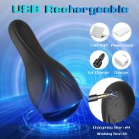 Entrenador de glande sexual para hombre, masturbador masculino, vibrador de estimulación del glande, masajeador de pene, entrenador retardante, Juguetes sexuales - details 9
