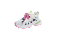 Zapatos deportivos para niños 2025 primavera y otoño nueva malla transpirable zapatos casuales niñas papá zapatos moda niños red zapatos marea. - details 1
