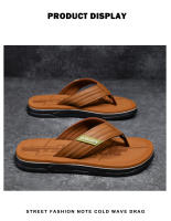 Sandalias casuales de verano, zapatillas geniales casuales para hombre al por mayor, versión coreana de zapatos de playa de moda. - details 12