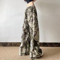 Pantalones de camuflaje de pierna recta con cintura elástica para mujer, cómodos y elásticos, nuevos en Original Classic - details 5
