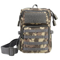 Bolsa EDC para caza al aire libre, bolsa con soporte para teléfono, Camping, senderismo, sistema MOLLE, mochila, riñonera de utilidad - details 1
