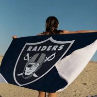 Las Vegas Raiders Beach para niños, baño personalizado, piscina, vacaciones, toalla de picnic, regalo de fiesta - details 2
