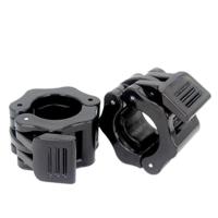 1 par de abrazaderas para barra de Fitness de 25/30mm, mancuernas hexagonales de liberación rápida, cierre giratorio, collares universales ligeros para barra Ezor - details 2