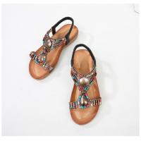 Sandalias de Mujer Verano 2025 |   Zapatos Bohemios Étnicos con Cristales |   Sandalias Deportivas Playa Suela Blanda Antideslizante - Moda Elegante y Confort - details 31