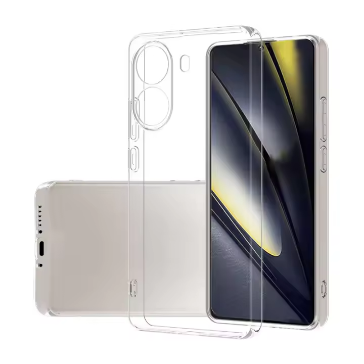 Funda Transparente Ultra Delgada de TPU Suave para Poco X7 Pro Cubierta Trasera Clarada para Xiaomi - 1