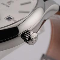 Reloj de Lujo ENITON 41mm Automático, Correa de Cuero, Moda de Negocios para Hombres - details 10