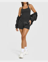 Top de yoga con cuello halter y almohadillas incorporadas para el pecho, sin mangas2025Top de fitness de verano, ropa interior para mujeres - details 6