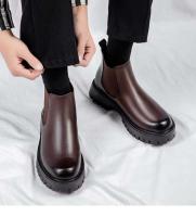 Botines de cuero PU de alta calidad para hombre, talla grande, para banquete de boda, Oxford, otoño e invierno, tallas 38-44 - details 7