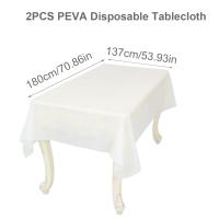 Mantel de Mesa PEVA Rectangular Ideal para Bodas, Navidad, Decoración de Hogar Hecho en China - details 12