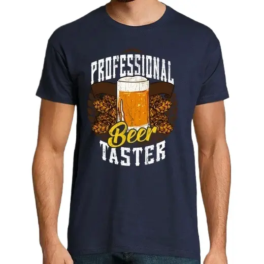 Profesional Beer Taster Catador Cerveza Regalo Alcohol Beer En Inglés Camisetas CERVEZA,Pack Regalo Camiseta Personalizada - 1