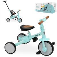 Bebé 5 en 1 Interbaby. |   Bicicleta Niños Desde 1 Año hasta 5 años |   De triciclo a bicicleta con o sin pedales |   Adaptable y transformable |   Verde - details 0