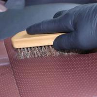 Cepillo de limpieza de cuero de crin de caballo suave, herramienta para detalles del Interior del coche, limpieza y lavado - details 4