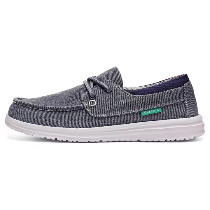 Los zapatos de lona para hombre son ligeros e informales, y los pies de los zapatos de tela viejos de Beijing son anchos. - 1