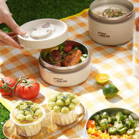 Fiambrera aislada de acero inoxidable, caja Bento portátil de gran capacidad - details 1