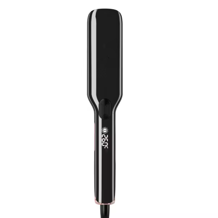 Liso Radiador Profesional de Cabello Plancha de Cera de 500°F Herramienta de Estilismo de Salón para Alisa y Dominar Enchufe Europeo Standard - 1