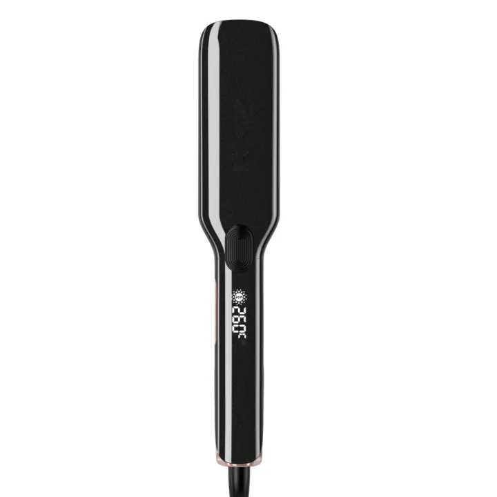 Liso Radiador Profesional de Cabello Plancha de Cera de 500°F Herramienta de Estilismo de Salón para Alisa y Dominar Enchufe Europeo Standard - 1