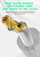 Original KZ AS16 Pro In Ear Earphones 16BA Balanced Armature HIFI Bass Monitor Headphones Noise Cancelling Earbuds Sport Headset - details 9
