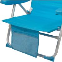 2 sillas plegables multiposición para playa, jardín, terraza o camping, 5 posiciones, 49x58x80 cm, Altura asiento 27 cm, Topes antivuelco, Soporta 100 kg, Con asas transporte (85469) - details 2