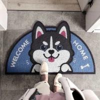 Alfombra antideslizante de dibujos animados para puerta de entrada, Felpudo con lazo de alambre para quitar el polvo, ideal para pasillo, cocina y baño, novedad - details 19