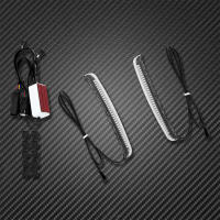 Luz indicadora de intermitente de freno para motocicleta, alforja fluida Led para Harley Touring Road, Electra Glide CVO Limited 14-22 - details 9