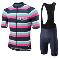 Uniforme de hombre Morvelo, ropa de verano, conjunto de ropa deportiva, camiseta de ciclismo de carretera, ciclista 2024 Tre - details 3