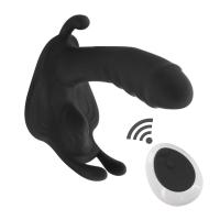 Vibrador multifrecuencia para Mujer, dispositivo de control remoto inalámbrico, con hueco de salto de mariposa, para adultos - details 7
