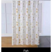 Cortina de ducha impermeable, 180x180 cm, estampada, 1 unidad - details 2