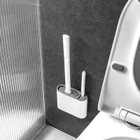 Cepillo De Inodoro Colgante Con Soporte Largo Cepillo De Limpieza De Baño Con Pincel Suave De Silicona Accesorios Ecológicos Para El Hogar - details 3