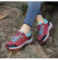 Zapatos de senderismo de marca para mujer, zapatillas de Trekking al aire libre, zapatos de viaje antideslizantes, transpirables, zapatos deportivos impermeables, zapatos de trabajo - details 5