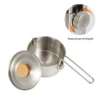 Olla de café portátil de 1L hervidor de agua multifuncional de acero inoxidable 304 olla de cocina multiherramienta suministros peligrosos normales - details 12
