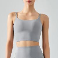 Top Deportivo de Yoga para Mujeres Algodón Transpirable Mejora de Figura con Almohadilla - details 0