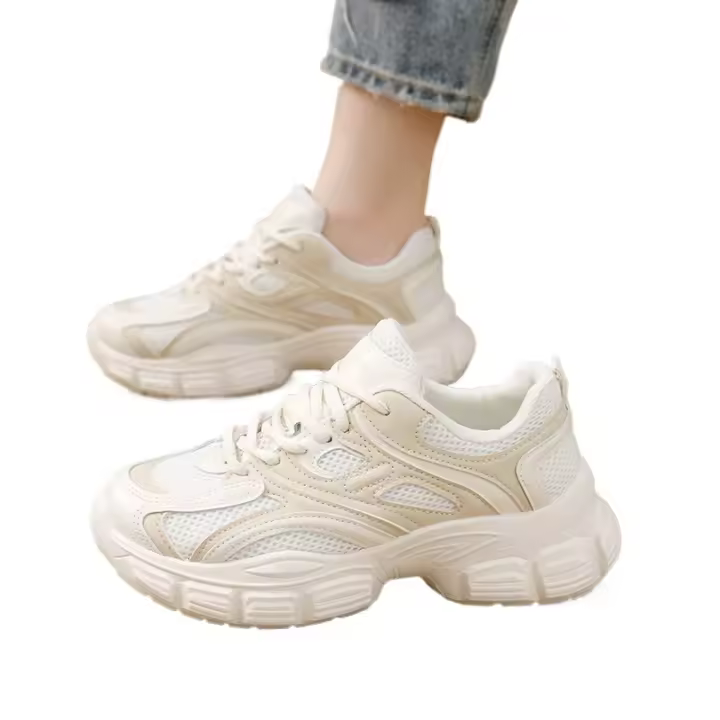 Zapatos deportivos de plataforma para mujer Novedad primavera-otoño - 1