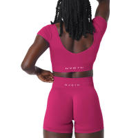 Sujetador Deportivo Sin Costuras Nvgtn New Serene Spandex Top para Mujer Mejora del Pecho Elástico Transpirable Underwear de Ocio y Deportes - details 36