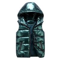 Chaleco de invierno de Color brillante para hombre, chaqueta, chaleco, calentador corporal, cortavientos ligero, abrigo de plumón, tela de invierno - details 4