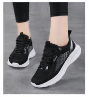 Zapatillas de deporte de malla transpirable para mujer, zapatos planos cómodos de fondo suave, zapatos deportivos casuales antideslizantes de talla grande 42 - details 21