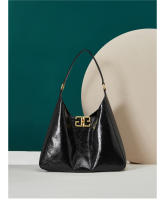 Bolso de cuero de vaca de primera capa, bolso de hombro portátil de gran capacidad - details 20