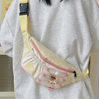 Bolso cruzado portátil para chica, bolso de pecho de estilo japonés, impermeable, para correr, riñonera, bolsa de nailon con contraste de Color para teléfono, para chicas adolescentes - details 30