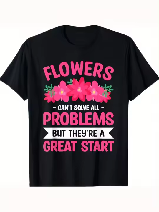 Camiseta de Algodón Suave y Cómoda con Cuello Redondo y Manga Corta Regalo Ideal para el Padre - 1