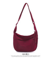 Bolso cruzado minimalista de gran capacidad para mujer, bolso pequeño de hombro para estudiante, bolso de dumplings versátil, nuevo estilo - details 18