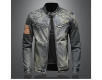 Chaquetas vaqueras de algodón para hombre, cortavientos Retro, ropa de moda, Otoño e Invierno - details 4