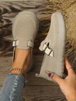 Zapatos Casuales para Mujer Slip-Ons, Transpirables y Cómodos Zapatos Deportivos, Versátiles para Caminar sobre Suela Suave - details 23