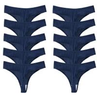 5 unids/set de bragas de mujer, ropa interior de algodón a rayas, tangas deportivas sexis, lencería cómoda, tangas suaves y calientes - details 21