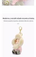 Colgante de bolsa, decoración colgante de peluche, cadena para mochila, llavero de coche - details 2
