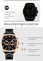 Reloj de Cuarzo para Hombres CURREN 8358 Funcionalidad Multifuncional Resistente al Agua - details 4