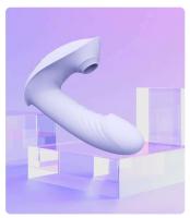 Vibrador femenino al aire libre telescópico de la succión del punto G del estimulador del clítoris inalámbrico de Bluetooth - details 29
