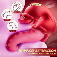 Vibrador de lengua oscilante para lamer, estimulador del clítoris femenino, herramientas de masturbación, consolador de empuje rosa, Juguetes sexuales para mujeres - details 7