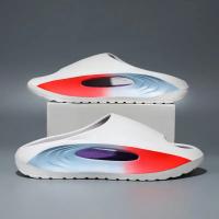 Pisando zapatillas de mierda tendencia de desgaste de verano de los hombres pintura EVA deportes al aire libre fondo suave playa zapatillas de coco de los hombres - details 5
