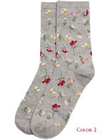 Pack de 3 PARES Calcetines Algodón de Fantasía Ysabel Mora 12205: Comodidad y Estilo Extra Suave - Calcetines de Mujer. - details 3