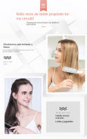 Cepillo Alisador de Pelo Profesional, Calentamiento Rápido, Protección Antiquemaduras, antiarrugas - details 9